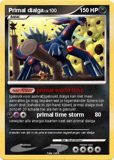 Pokemon Primal dialga