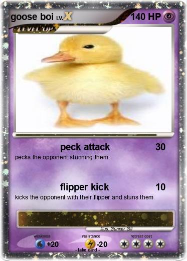 Pokemon goose boi