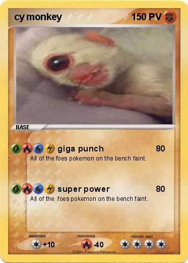 Pokemon cy monkey