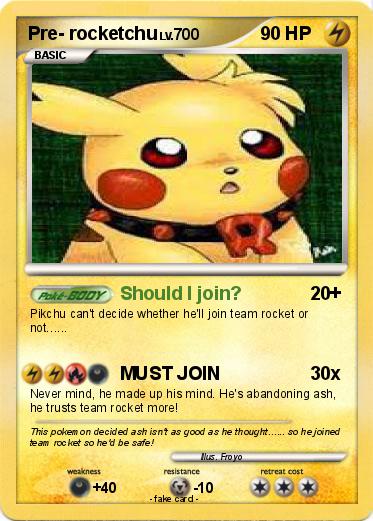 Pokemon Pre- rocketchu