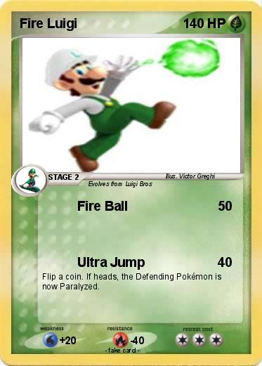 Pokemon Fire Luigi