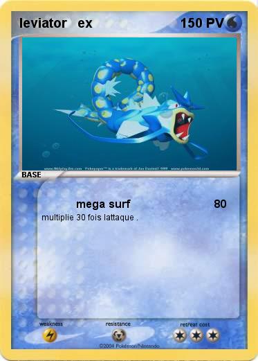 Pokemon leviator   ex
