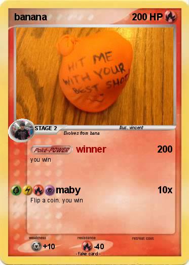 Pokemon banana