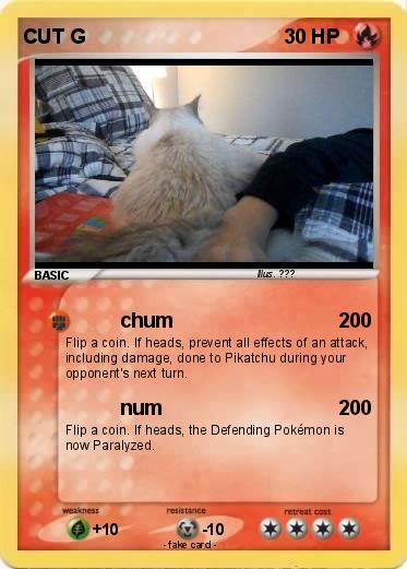 Pokemon CUT G