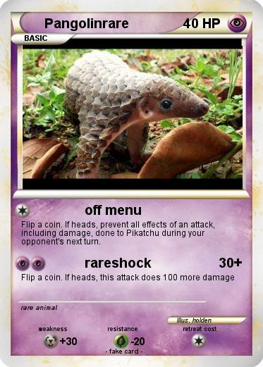 Pokemon Pangolinrare