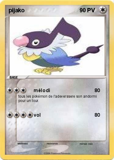 Pokemon pijako          