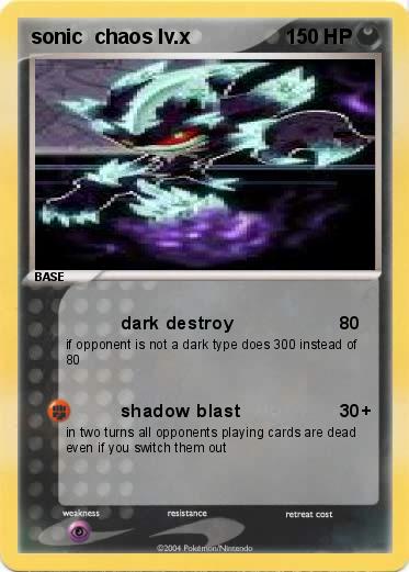Pokemon sonic  chaos lv.x