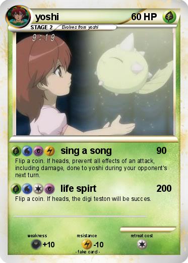 Pokemon yoshi