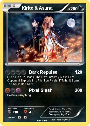 Pokemon Kirito & Asuna