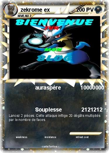Pokemon zekrome ex