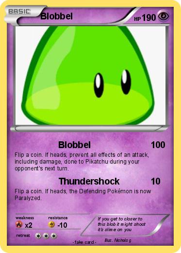 Pokemon Blobbel