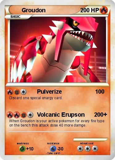 Pokemon Groudon