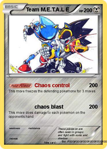 Pokemon Team M.E.T.A.L E
