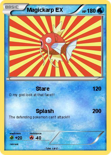 Pokemon Magickarp EX