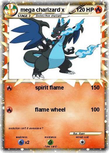 Pokemon mega charizard x