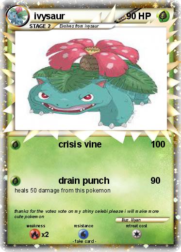 Pokemon ivysaur