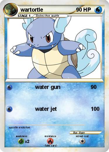 Pokemon wartortle