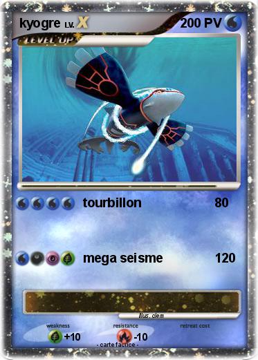 Pokemon kyogre
