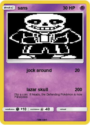 Pokemon sans