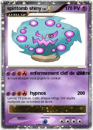 Pokemon spiritomb shiny