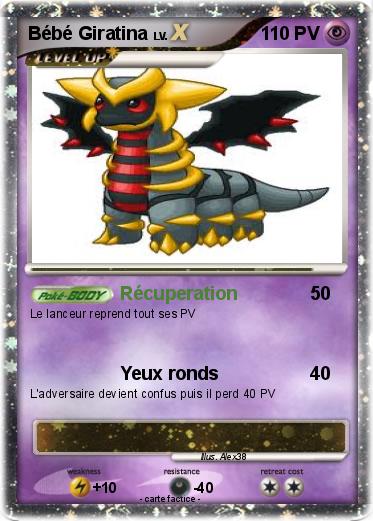 Pokemon Bébé Giratina