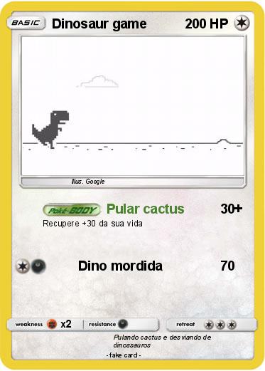 Pokemon Dinosaur game