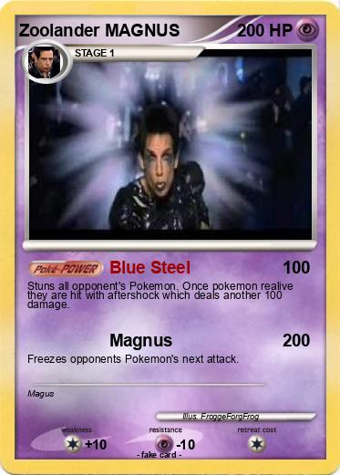 Pokemon Zoolander MAGNUS