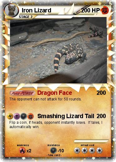 Pokemon Iron Lizard