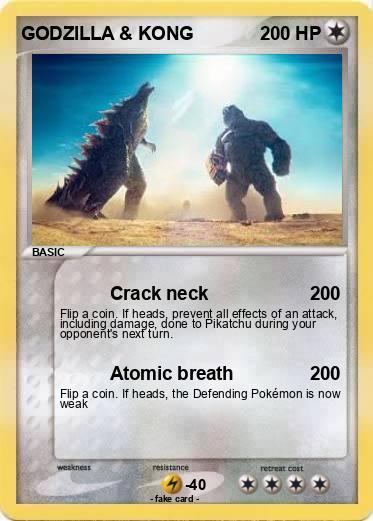 Pokemon GODZILLA & KONG