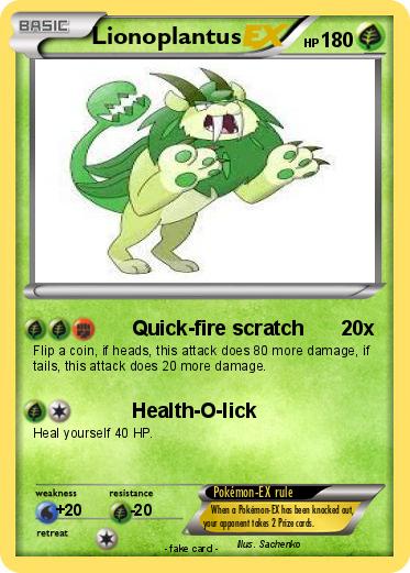 Pokemon Lionoplantus