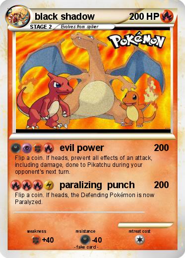 Pokemon black shadow