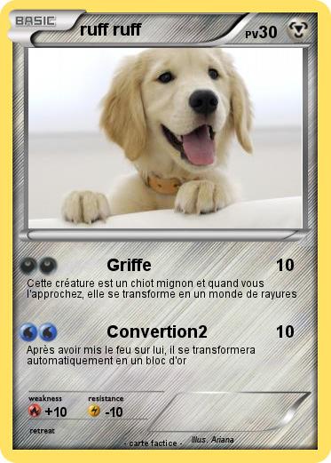 Pokemon ruff ruff