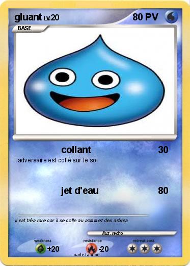 Pokemon gluant