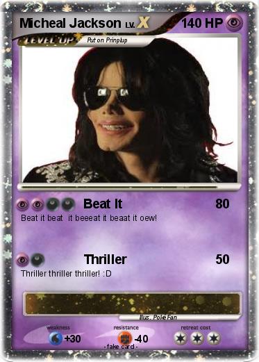 Pokemon Micheal Jackson