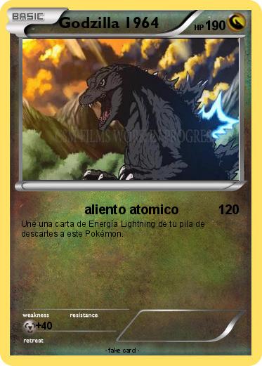 Pokemon Godzilla 1964