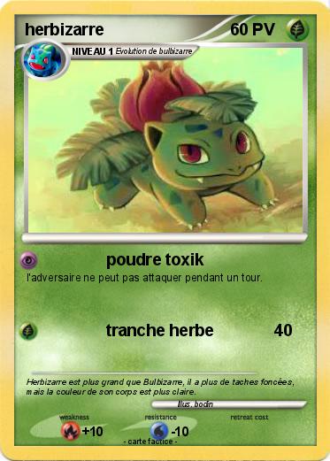 Pokemon herbizarre