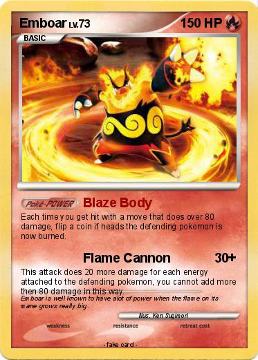 Pokemon Emboar