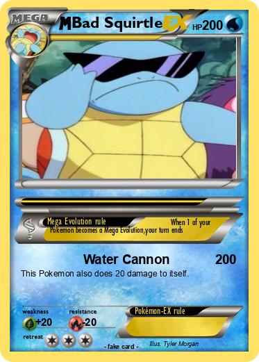 Pokemon Bad Squirtle
