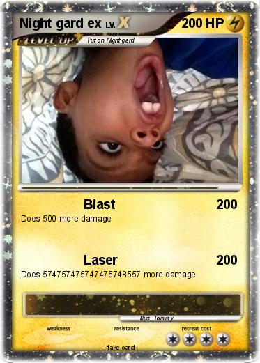 Pokemon Night gard ex