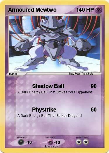 Pokemon Armoured Mewtwo