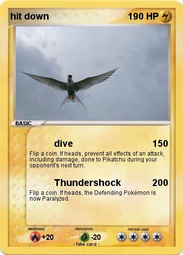 Pokemon hit down
