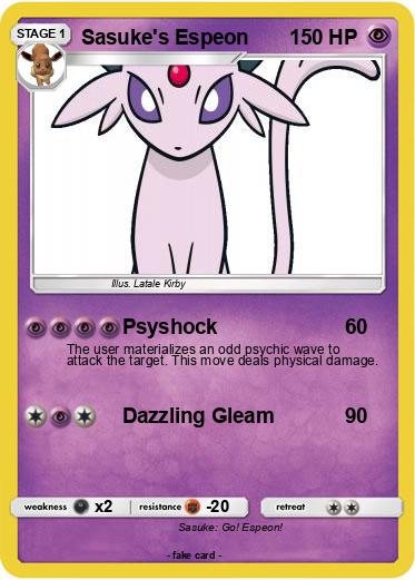 Pokemon Sasuke's Espeon