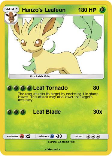 Pokemon Hanzo's Leafeon
