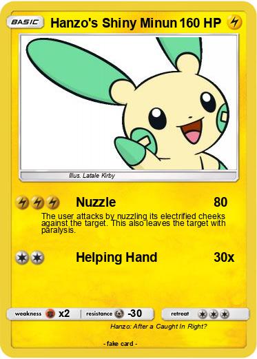 Pokemon Hanzo's Shiny Minun