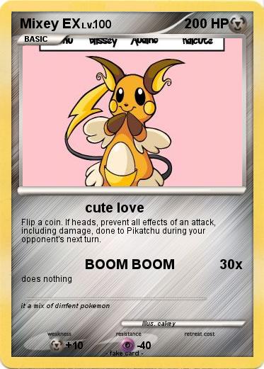 Pokemon Mixey EX