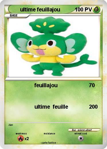 Pokemon ultime feuillajou
