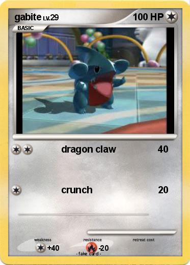 Pokemon gabite