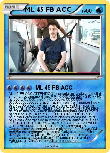 Pokemon ML 45 FB ACC