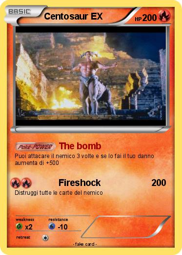 Pokemon Centosaur EX
