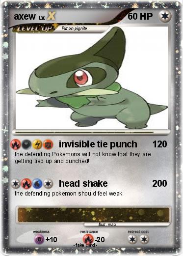 Pokemon axew